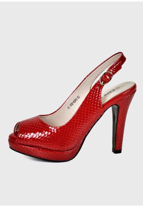 Sandalia Haidee Rojo-0