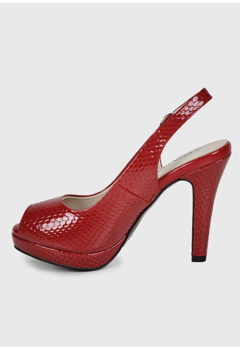 Sandalia Haidee Rojo-5