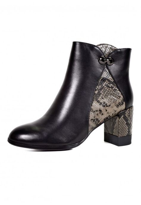 Botines Negro Eliza-0