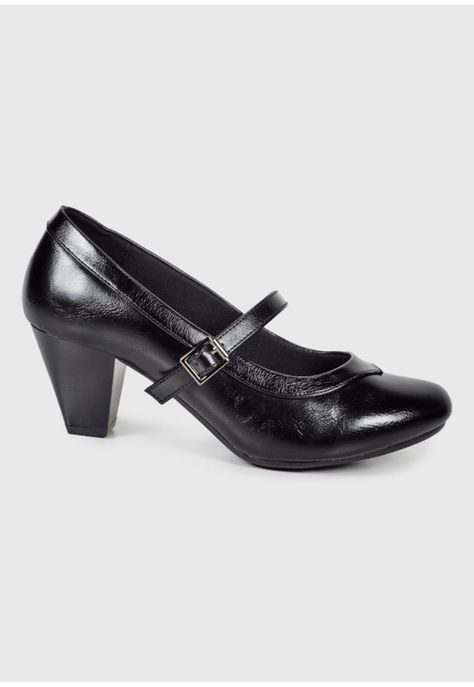 Zapato de Cueca Claria Negro-2