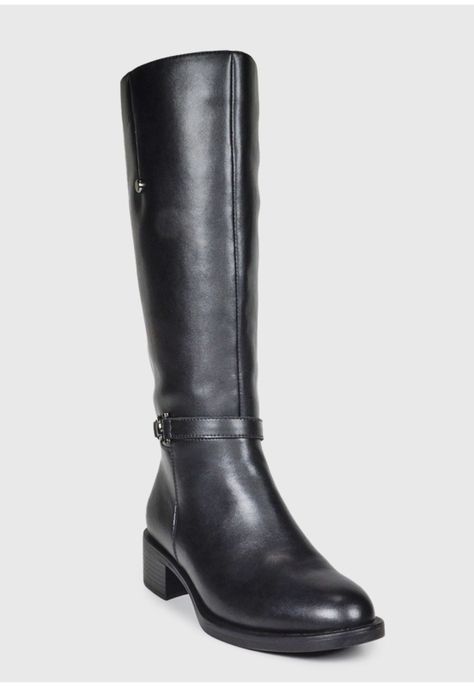 Bota Cuero Auka Negro-3