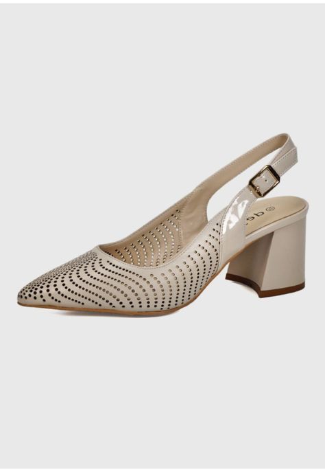 Sandalia Cuero Cecile Beige-0