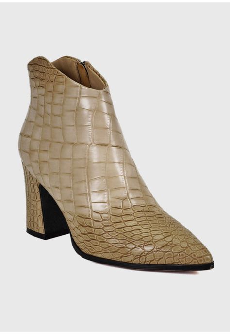 Botín Nikita Beige-3
