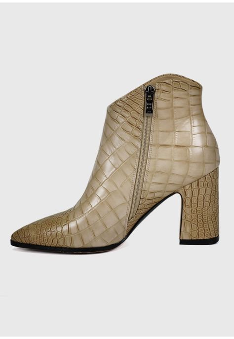 Botín Nikita Beige-5