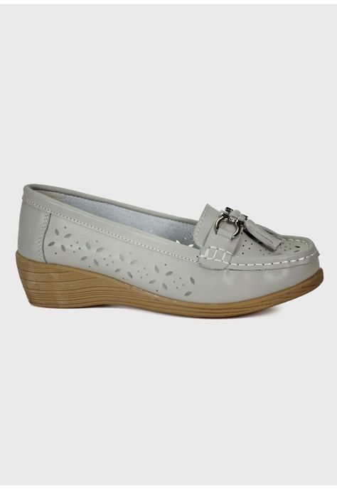 Mocasín Renata Gris-1