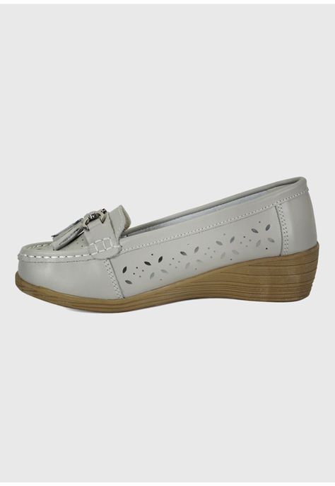 Mocasín Renata Gris-3
