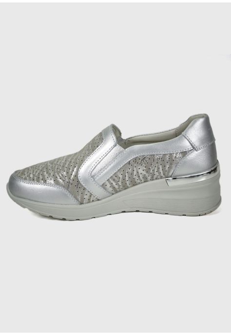 Zapatilla Josefina Plateado-5