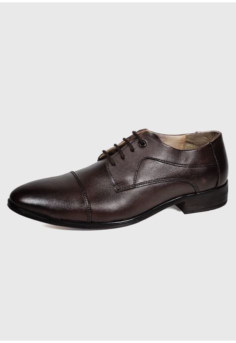 Zapato Cuero Palermo Café Oscuro-0