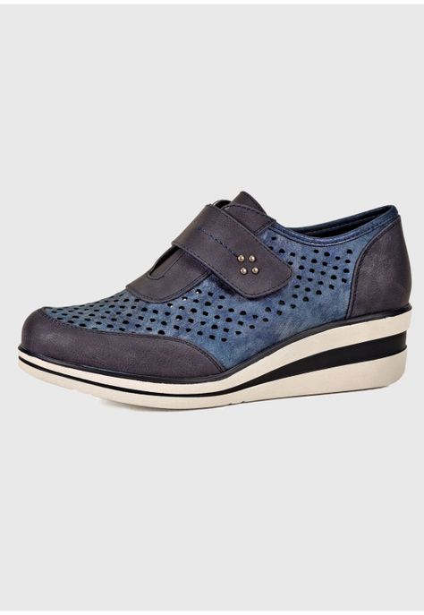 Zapatilla Azul Frangelie-0