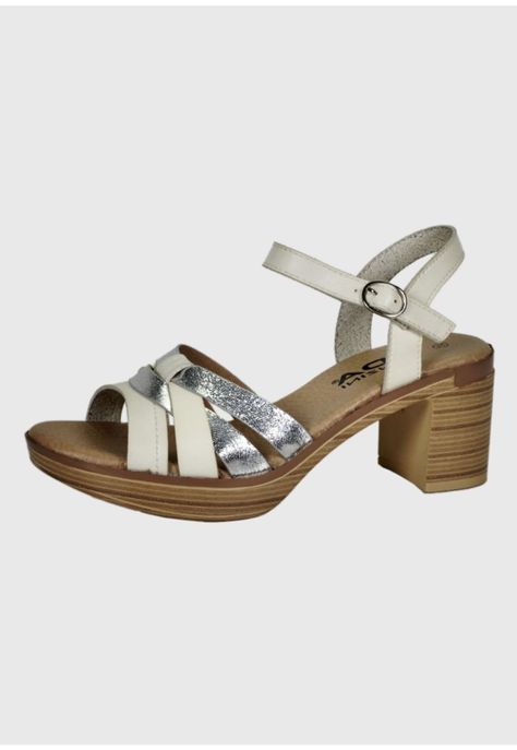 Sandalia Olivie Blanco-0