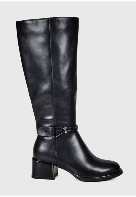 Bota Mujer Rosy Negro -1