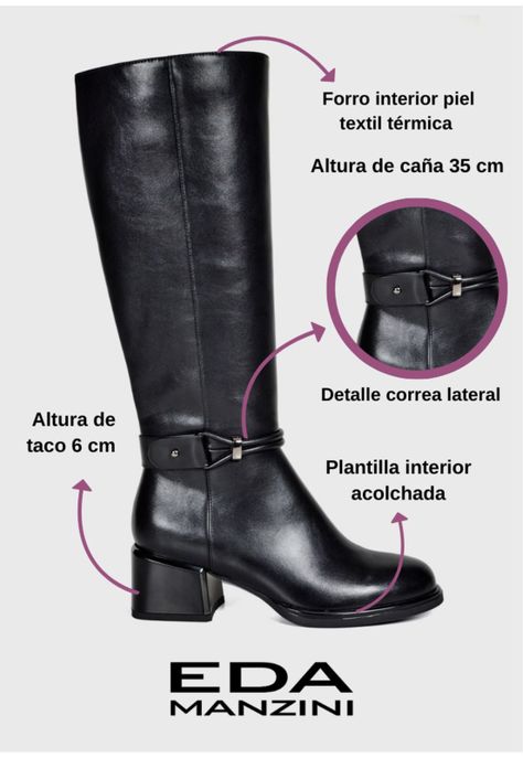 Bota Mujer Rosy Negro -2