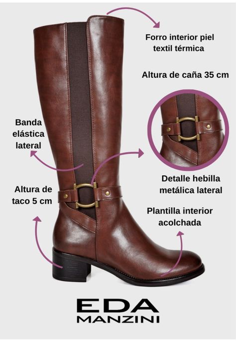 Bota Mujer Dayris Café -2