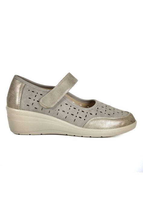 Zapato Plateado Hildur-1