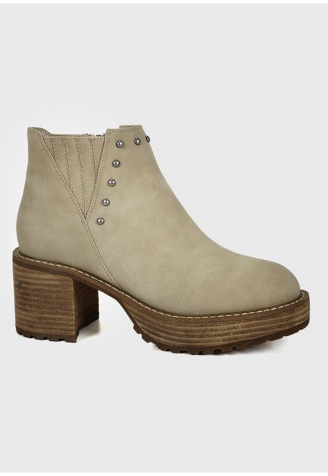 Botín Javiana Beige-1
