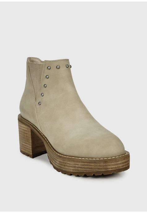 Botín Javiana Beige-3