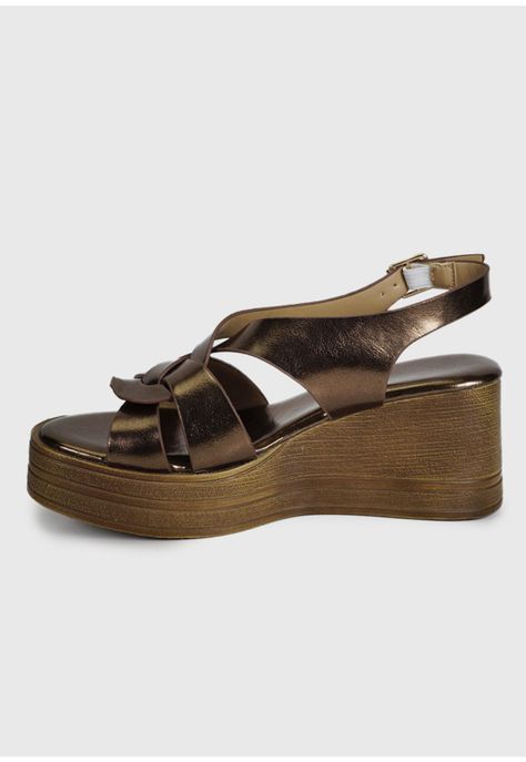 Sandalia Floriana Bronce-5