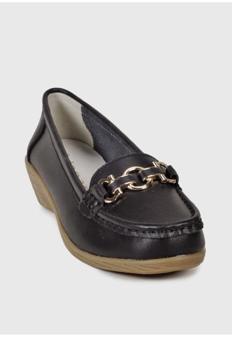 Mocasín Cuero Tanza Negro-4