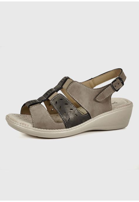 Sandalia Gris Sigurd-0