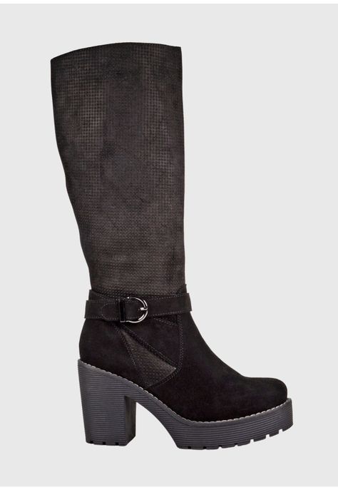 Bota Caritina Negro-1