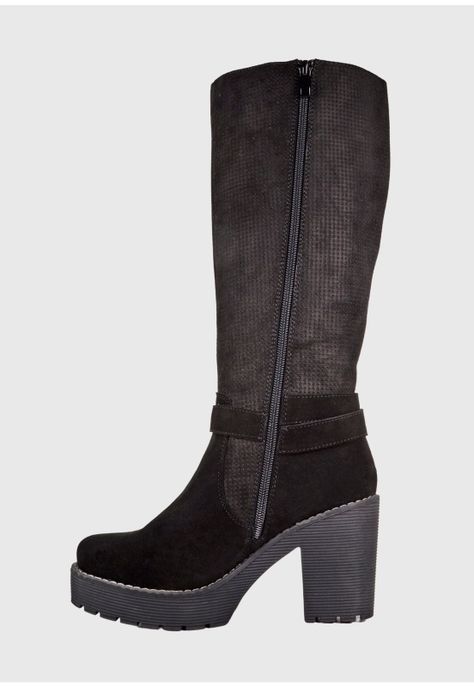 Bota Caritina Negro-3