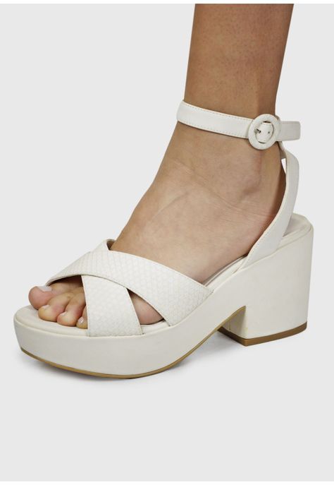 Sandalia Karima Crema-7