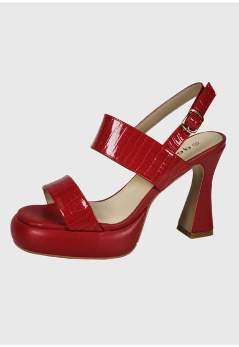 Sandalia Kader Rojo-0