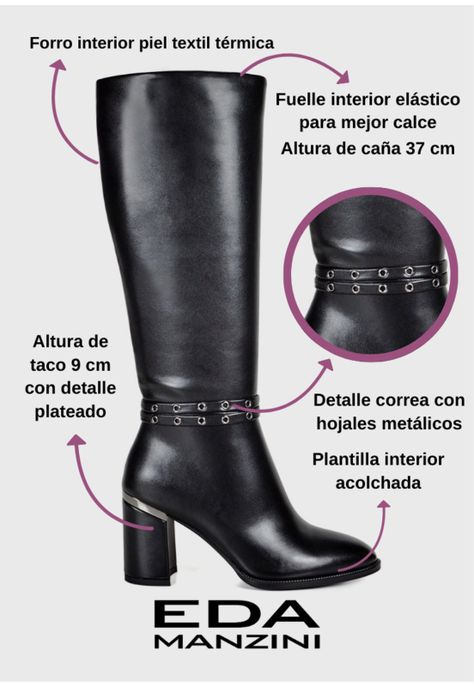 Bota Mujer Doreli Negro -2