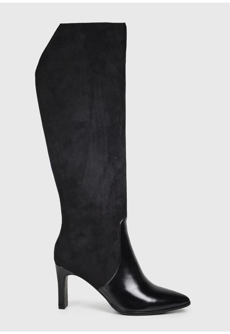 Bota Mijail Negro Suede-1