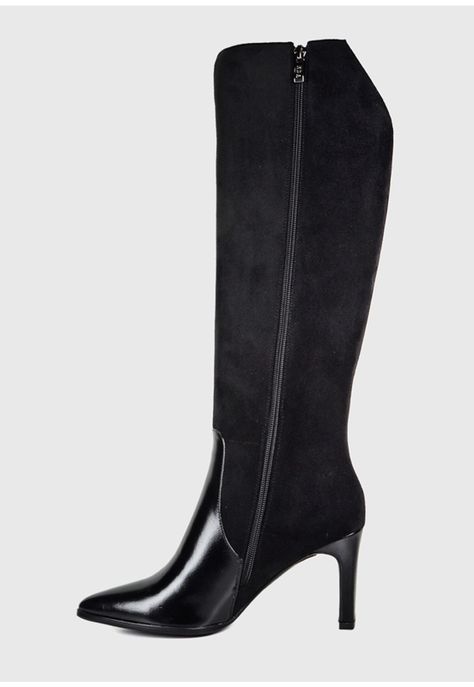 Bota Mijail Negro Suede-3