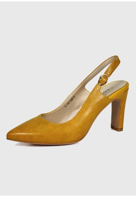 Zapato Ecrin Amarillo-0