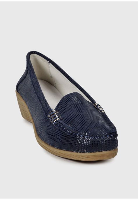Mocasín Cuero Helen Azul-3