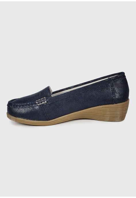 Mocasín Cuero Helen Azul-5