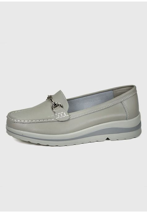 Mocasín Margy Gris-0