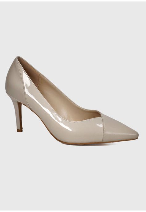 Zapato Cuero Alodie Beige-1