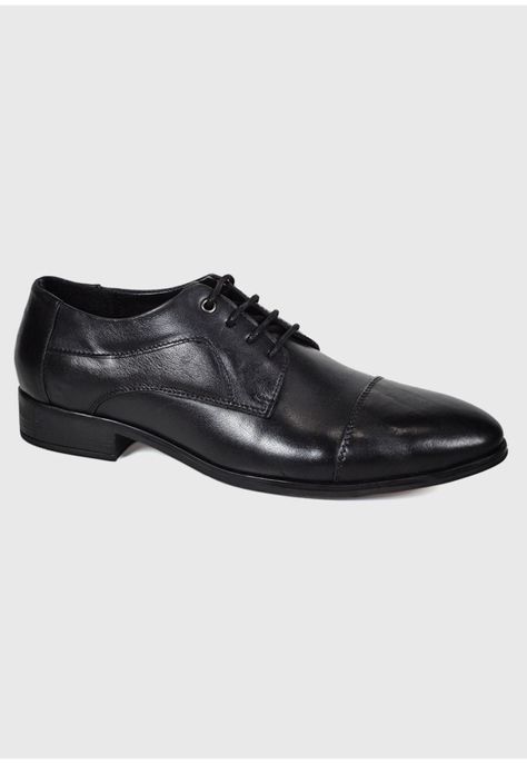 Zapato Cuero Palermo Negro-1