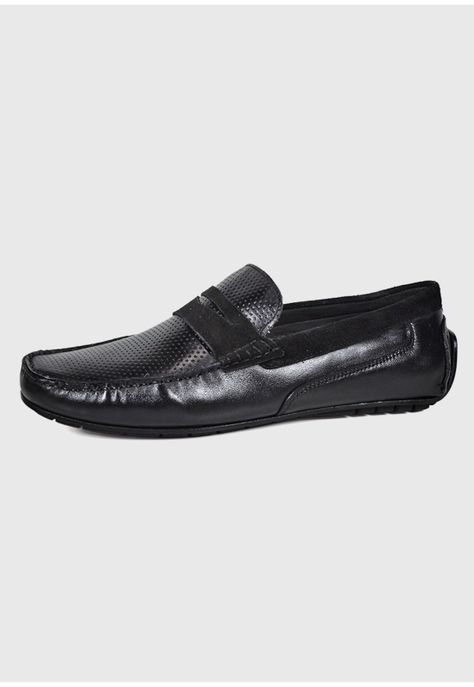 Mocasín Cuero Turin Negro-0