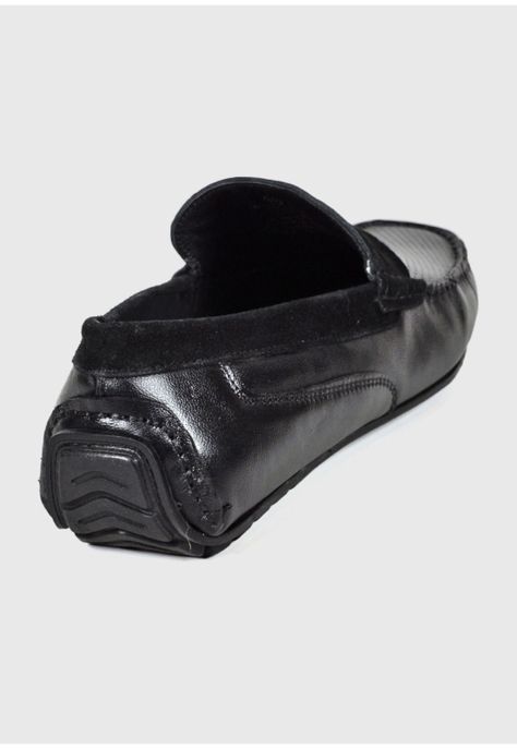 Mocasín Cuero Turin Negro-7