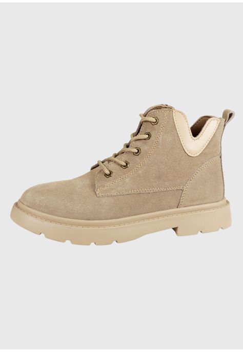 Botín Malika Beige-0