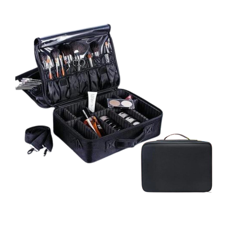 Maleta De Maquillaje Grande Portatil Cosmetología -0
