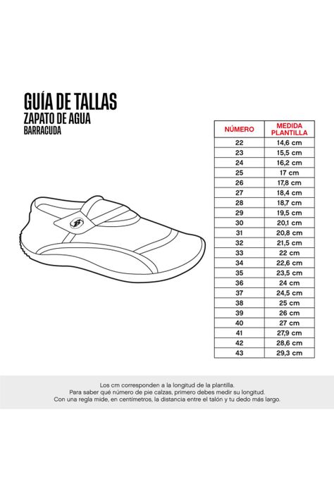 ZAPATO DE AGUA BARRACUDA AQUASHOES LI-NG -1
