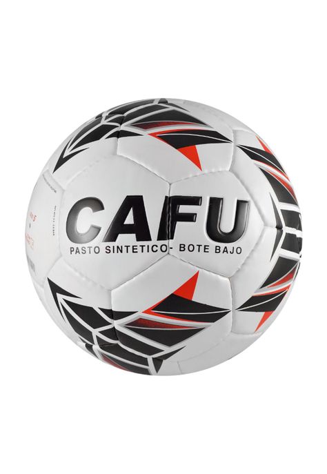 Balon Futbol Cafu Low Bounce Blanco - Negro - Rojo N°5-0