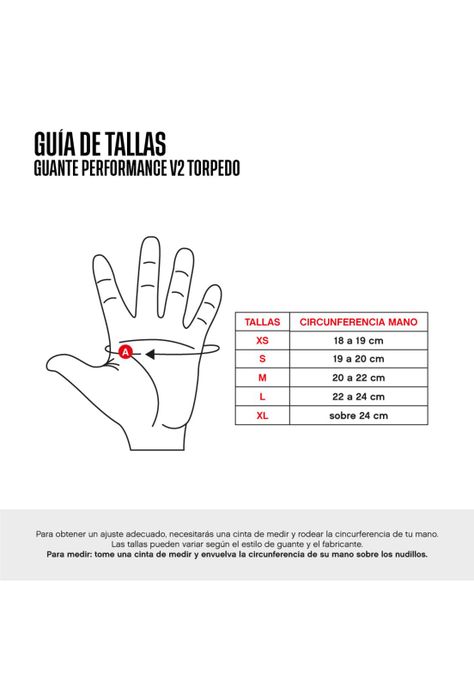 GUANTE PERFORMANCE TORPEDO V2 NG-AMF -1