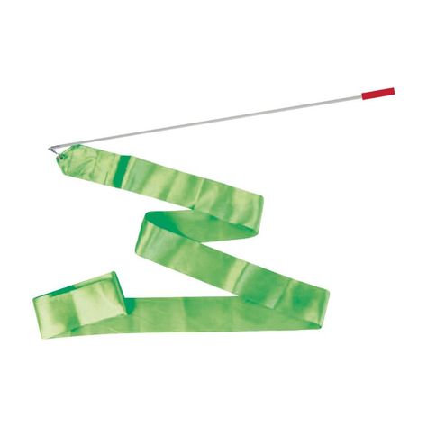 Cinta Gimnasia Ritmica Torpedo Verde Con Estilete-1