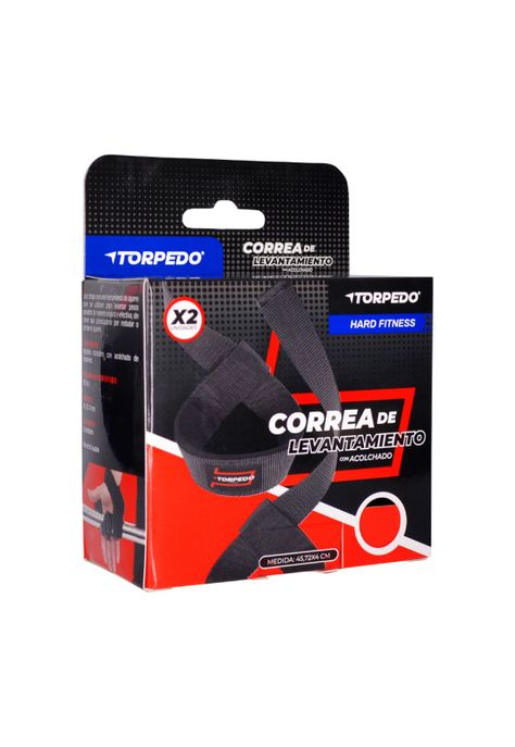 PAR CORREA LEVANTAMIENTO DE PESAS TORPEDO PADDED-6