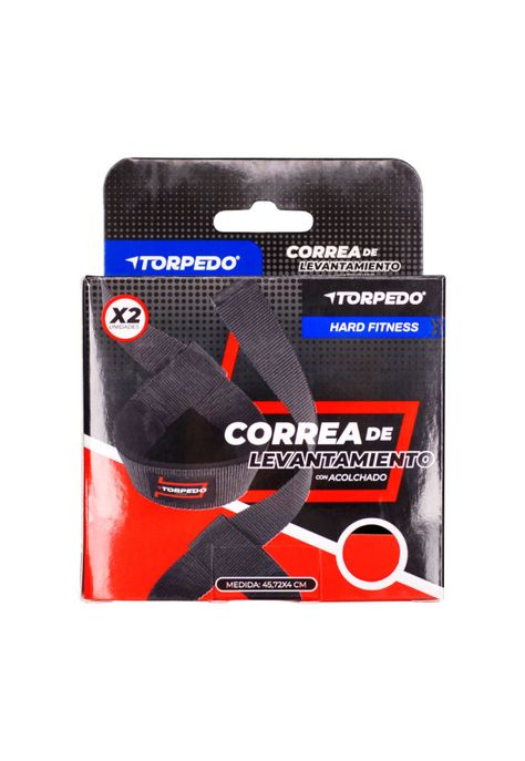 PAR CORREA LEVANTAMIENTO DE PESAS TORPEDO PADDED-7
