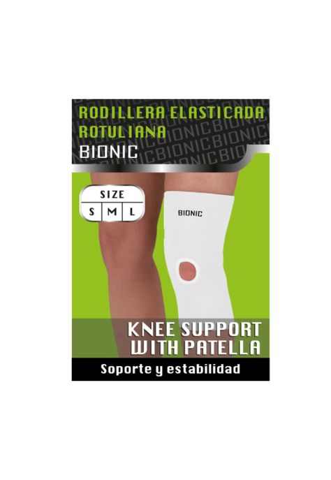 RODILLERA ELASTICADA BIONIC ROTULIANA BL -1