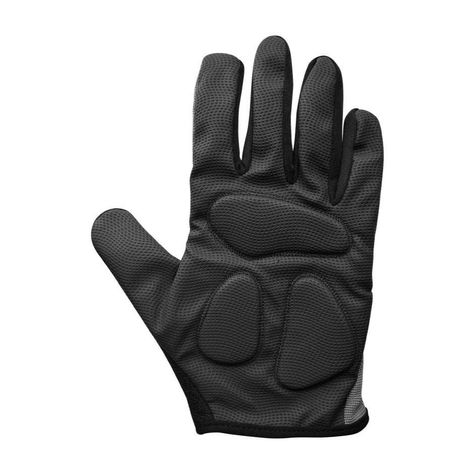 Guante Torpedo Ciclista Gel Largo Negro-2