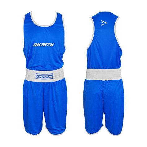 SET DE BOX OKAMI REVERSIBLE POLERA+SHORT RJ-AZ-2