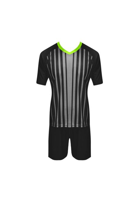 SET CAM+SHORT CAFU CLUB NEGRO-SILVER ADU -2